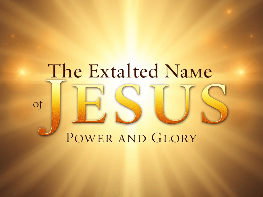 Jesus Christ Exalted