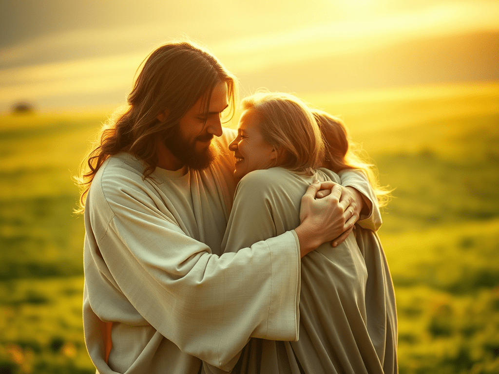 Jesus Christ Embrace