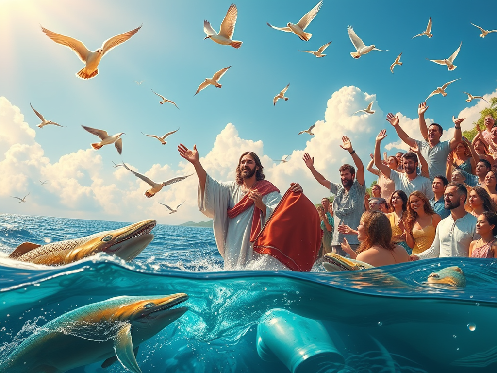 Jesus Christ Blesses