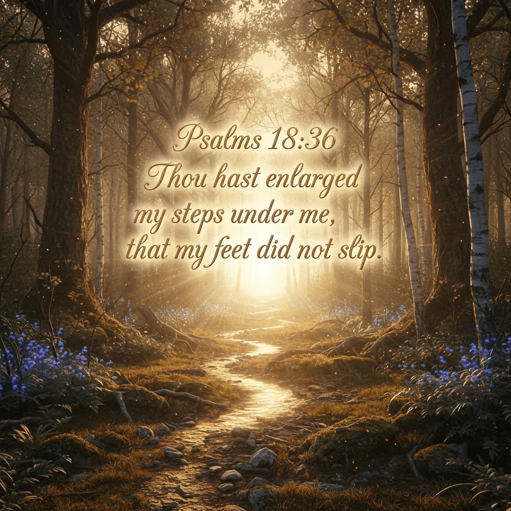 Winding forest path leading towards a brilliant golden light in the distance.