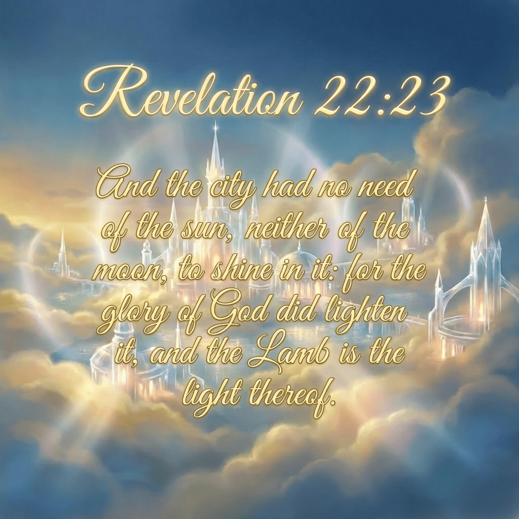 A glowing, white crystalline castle city floating in a sky filled with soft, radiant clouds.