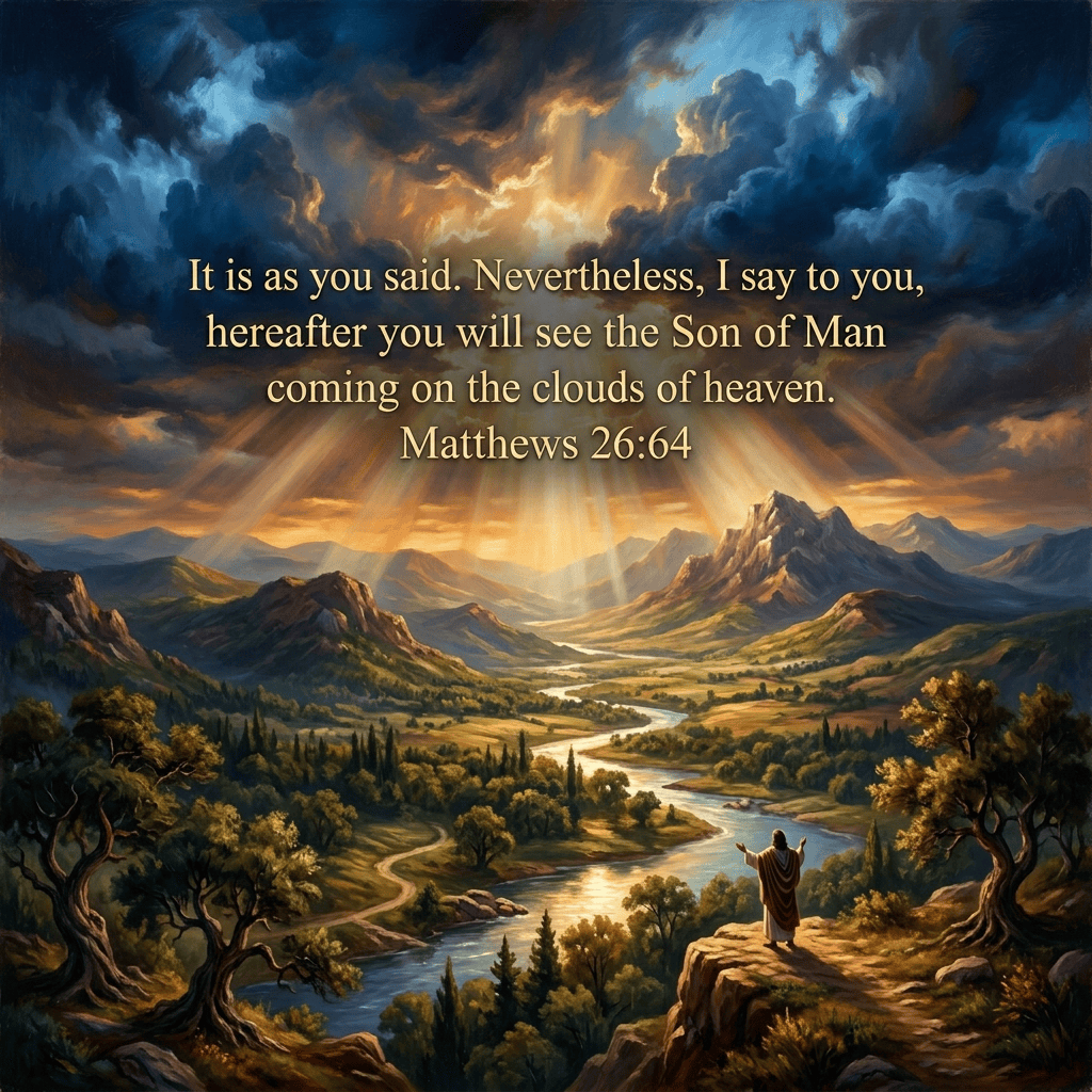 Jesus Christ Said Hereafter You Shall&nbsp;See